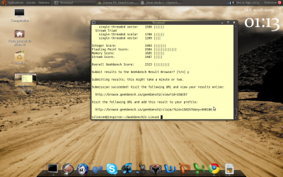 Linux: Geekbench-Testando o Desempenho do Linux.